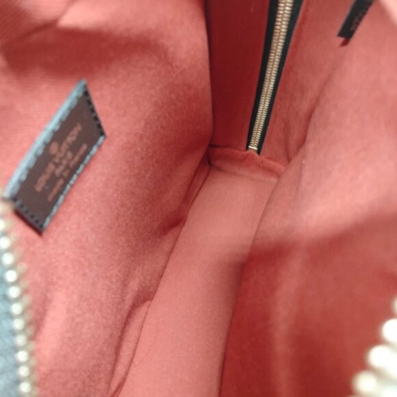 Louis Vuitton LV Shoulder Bag Olav PM Ebene Brown Damier 659-073125 - Picture 7 of 9